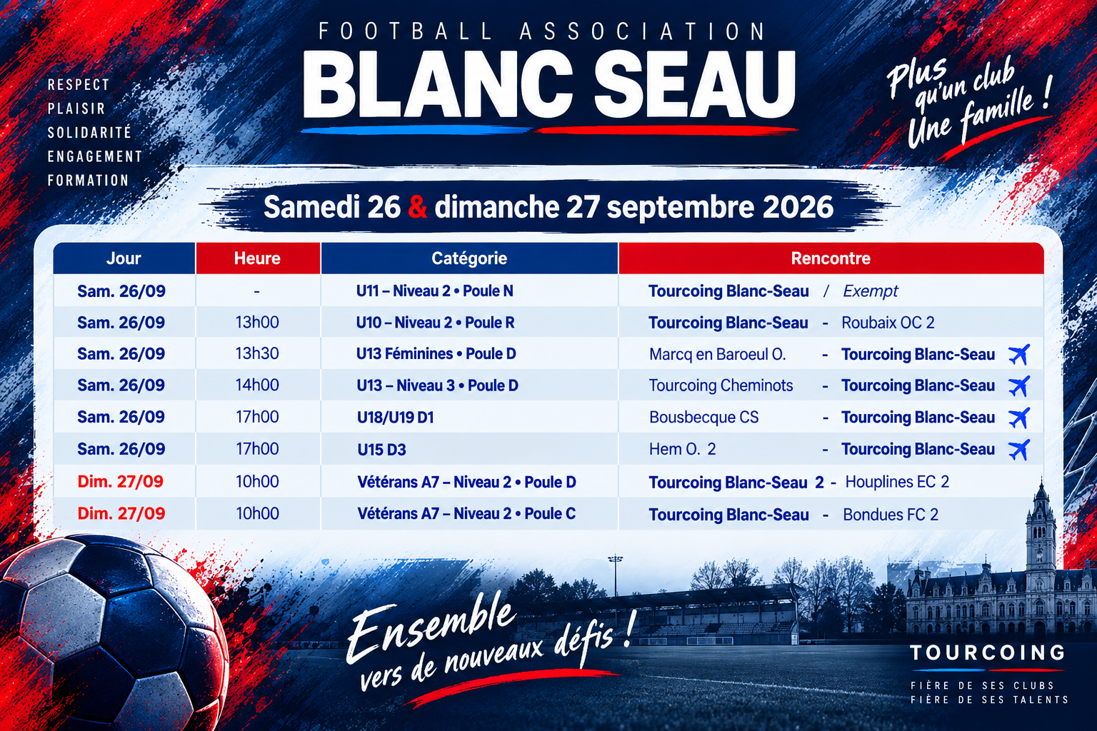 Match du week end