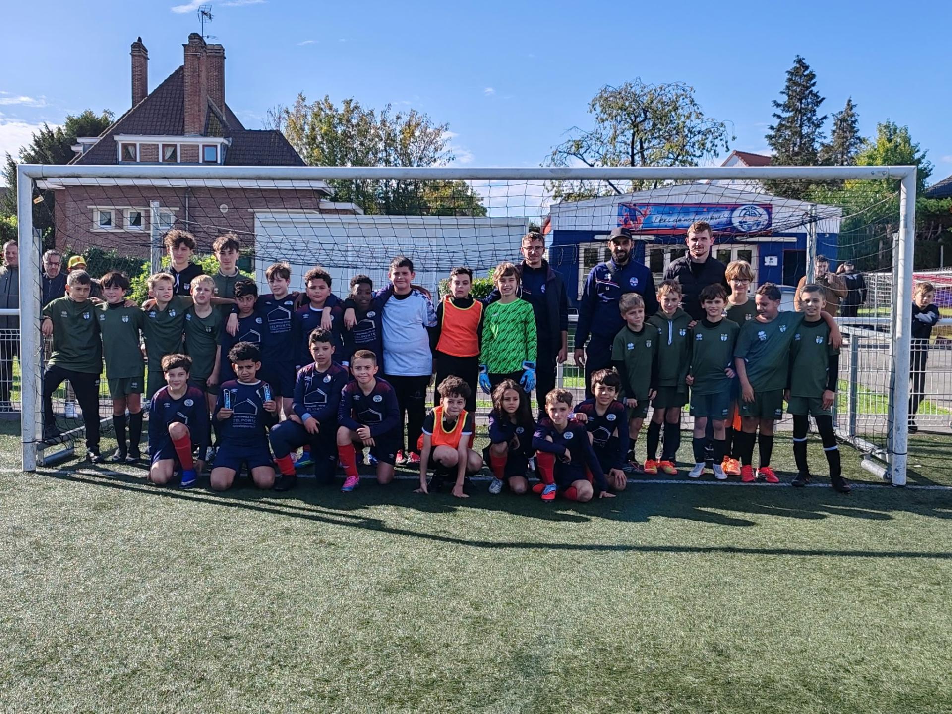 L’équipe U11 du F.A. Blanc Seau